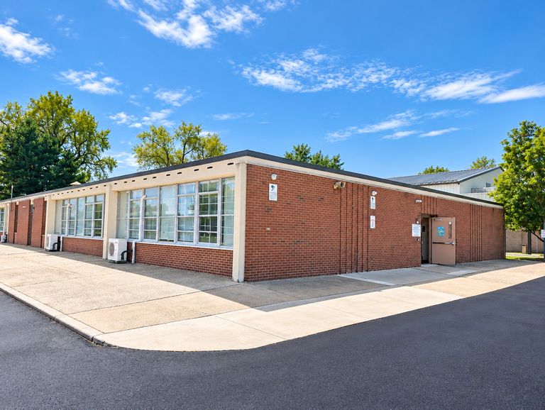 The St. Luke's Day School building on the St. Anselm Parish campus