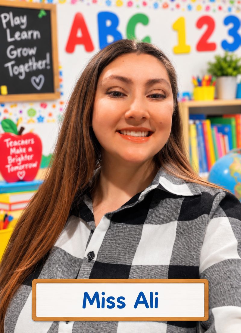 Miss Ali, teacher at St. Luke's Day School