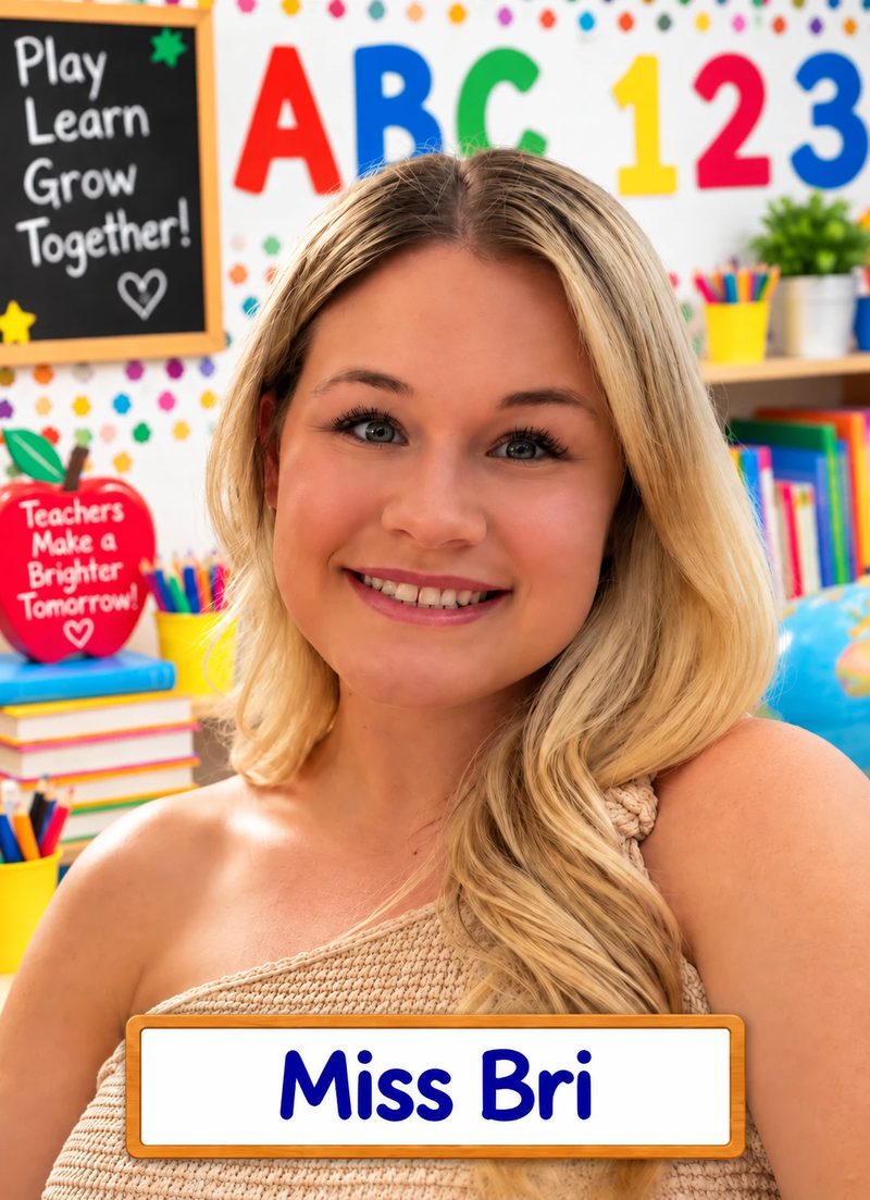 Miss Bri, teacher at St. Luke's Day School