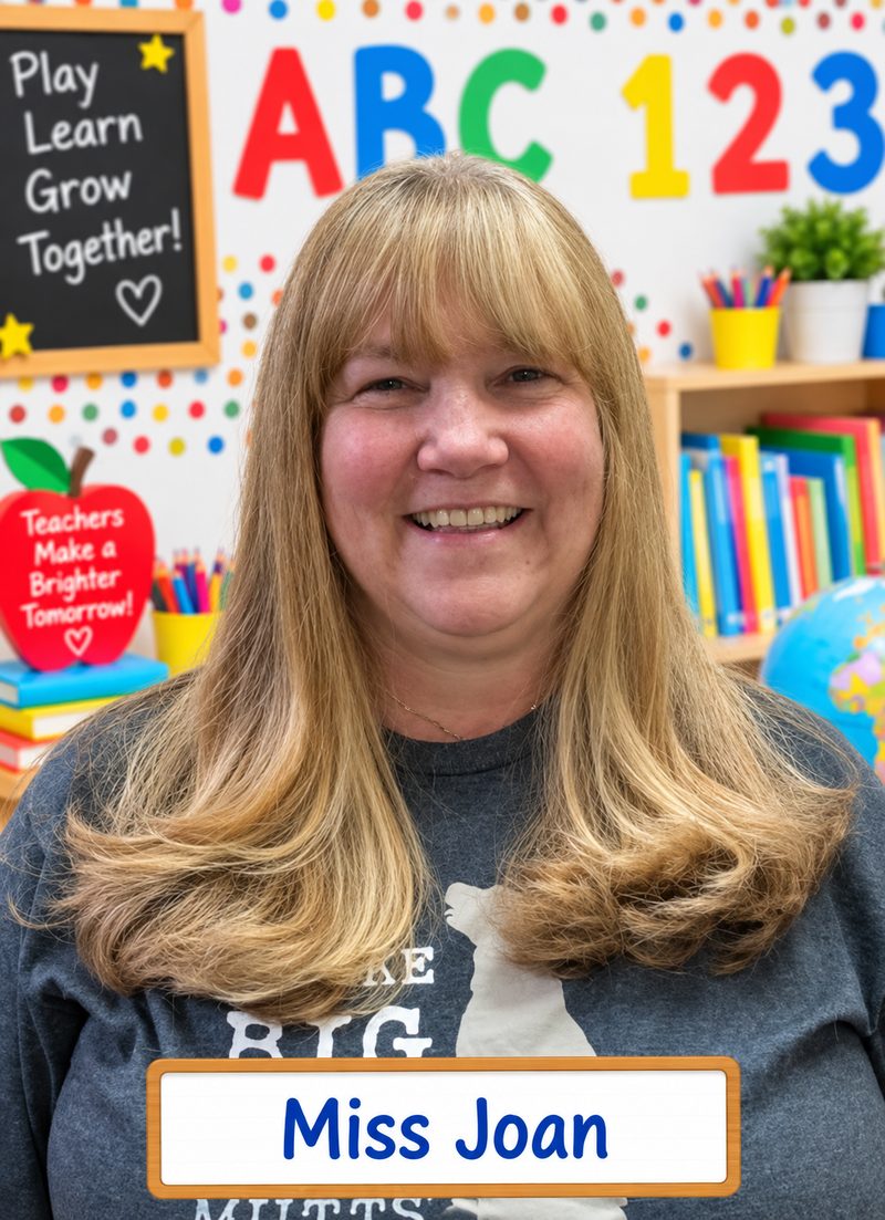Miss Joan, joined the staff in 1993 at St. Luke's Day School